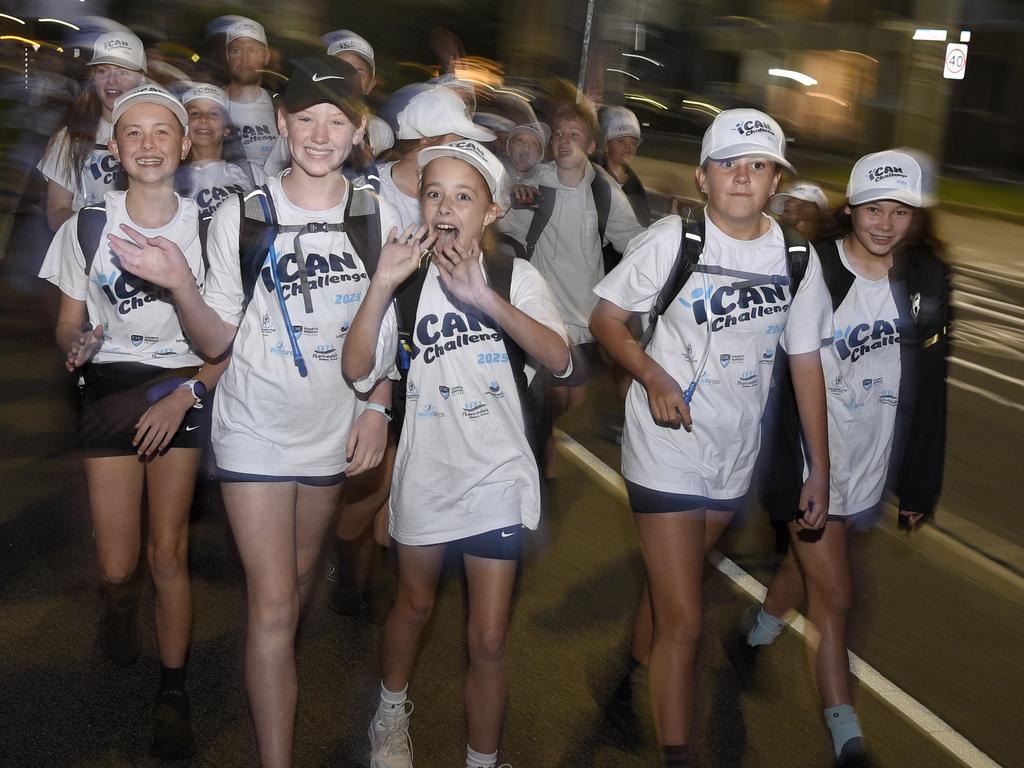 The students raised more than $200k Picture: Andrew Henshaw