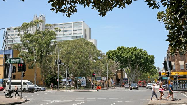 Telstra have lodged a DA to redevelop the site in Manly near the intersection of Belgrave St & Sydney Rd. Picture: Troy Snook