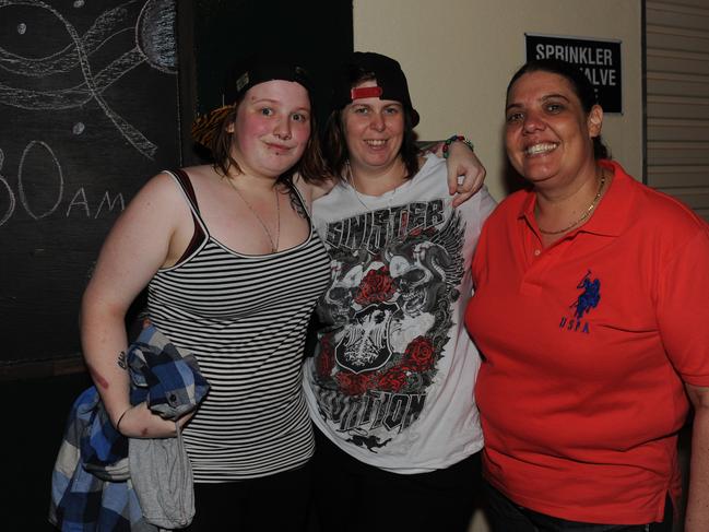 SAVVY Crystal Genrich, Nicole Regattieri and Kel Joubert at the Sovereign Hotel Picture Bryan Lynch