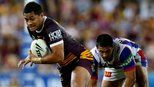 Anthony Milford was outstanding for the Broncos. Picture: Darren England