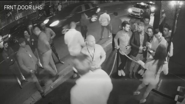 CCTV of the Love Machine shooting.