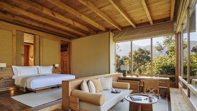 One-bedroom suite at Six Senses Punakha.