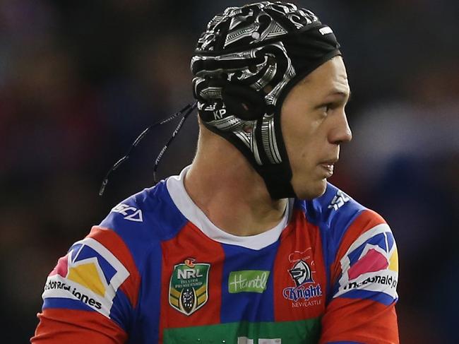 NEWCASTLE, AUSTRALIA - AUGUST 03:  Kalyn Ponga of the Knights in action during the round 21 NRL match between the Newcastle Knights and the Wests Tigers at McDonald Jones Stadium on August 3, 2018 in Newcastle, Australia.  (Photo by Ashley Feder/Getty Images)