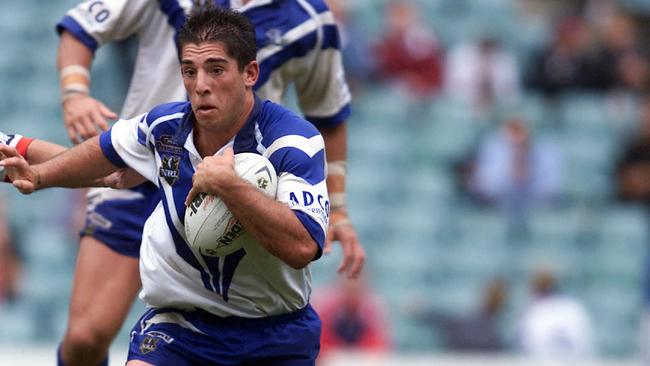 Braith Anasta made an instant impact as a teenager with Canterbury.