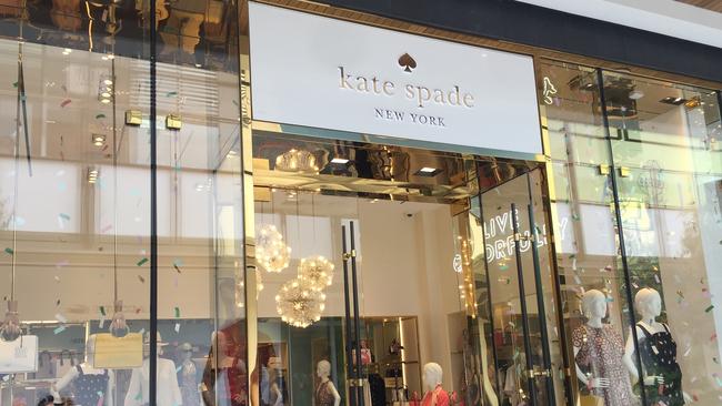 The Kate Spade store front in Beverly Hills. Picture: Mega.