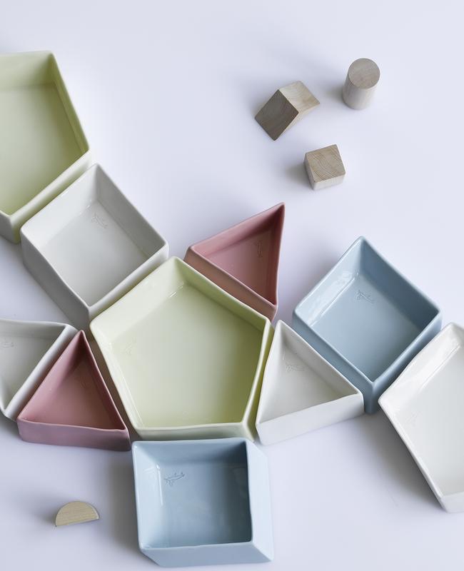 Celebrate Australian made with these Tessellate ceramic bowls by Hayden Youlley Design.