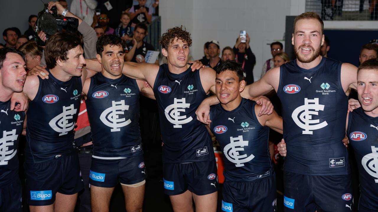 Carlton will play finals footy for the first time since 2013. (Photo by Russell Freeman/AFL Photos via Getty Images)