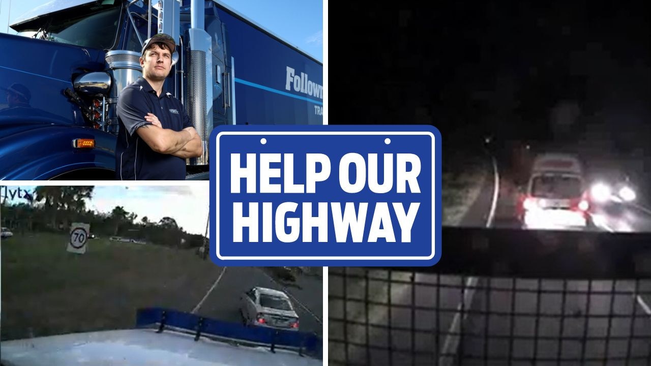 Dashcam footage captures shocking Bruce Highway reality faced by truck ...