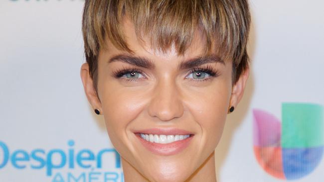 Ruby Rose has come out about her early female celebrity crush, saying that she wishes she’d had more out LGBTQ role models. Picture: MEGA