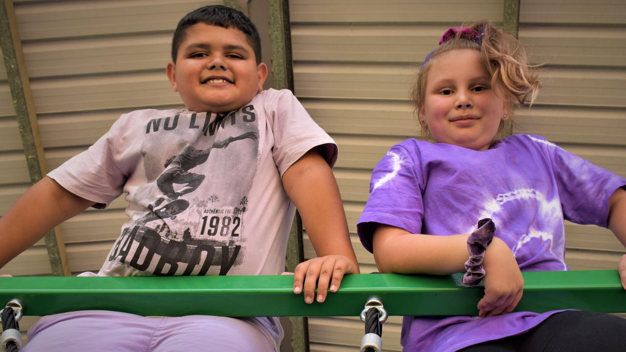 Students from South Grafton Public School Infants Campus enjoyed purple mufti day to celebrate Jacaranda Thursday on 5th November, 2020. Photo Bill North / The Daily Examiner