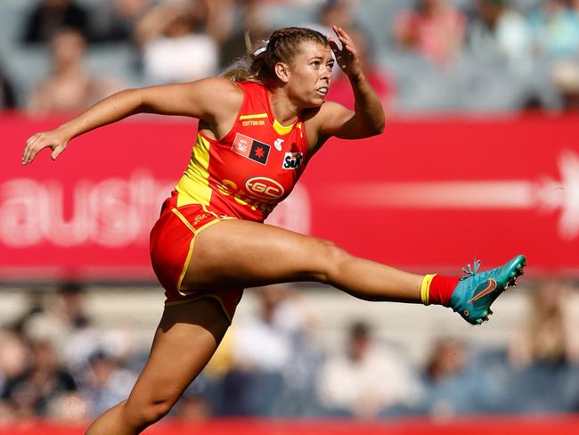 Kalinda Howarth looms as a bargain buy for Collingwood. Picture: Michael Willson/AFL Photos via Getty Images