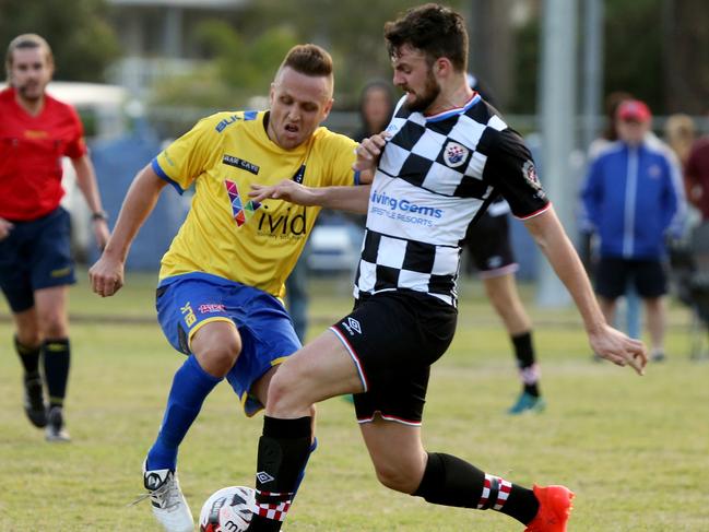 Broadbeach’s Shaun Robinson in action against the Gold Coast Knights last season. Picture: Mike Batterham