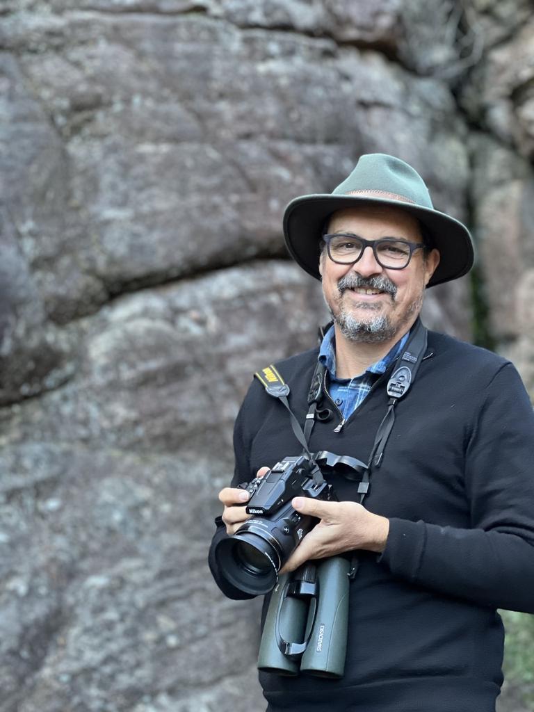 Bird Life Australia national public affairs manager Sean Dooley advised people not to 'panic' when being swooped. Picture: Supplied