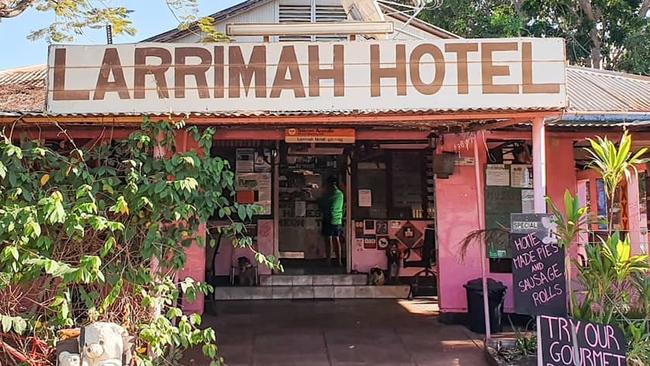 The Larrimah Pink Panther Hotel, for NT's remote pubs yarn.