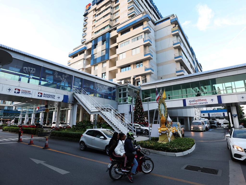 The Bangkok Hospital where Holly Bowles was being treated. Picture: David Caird