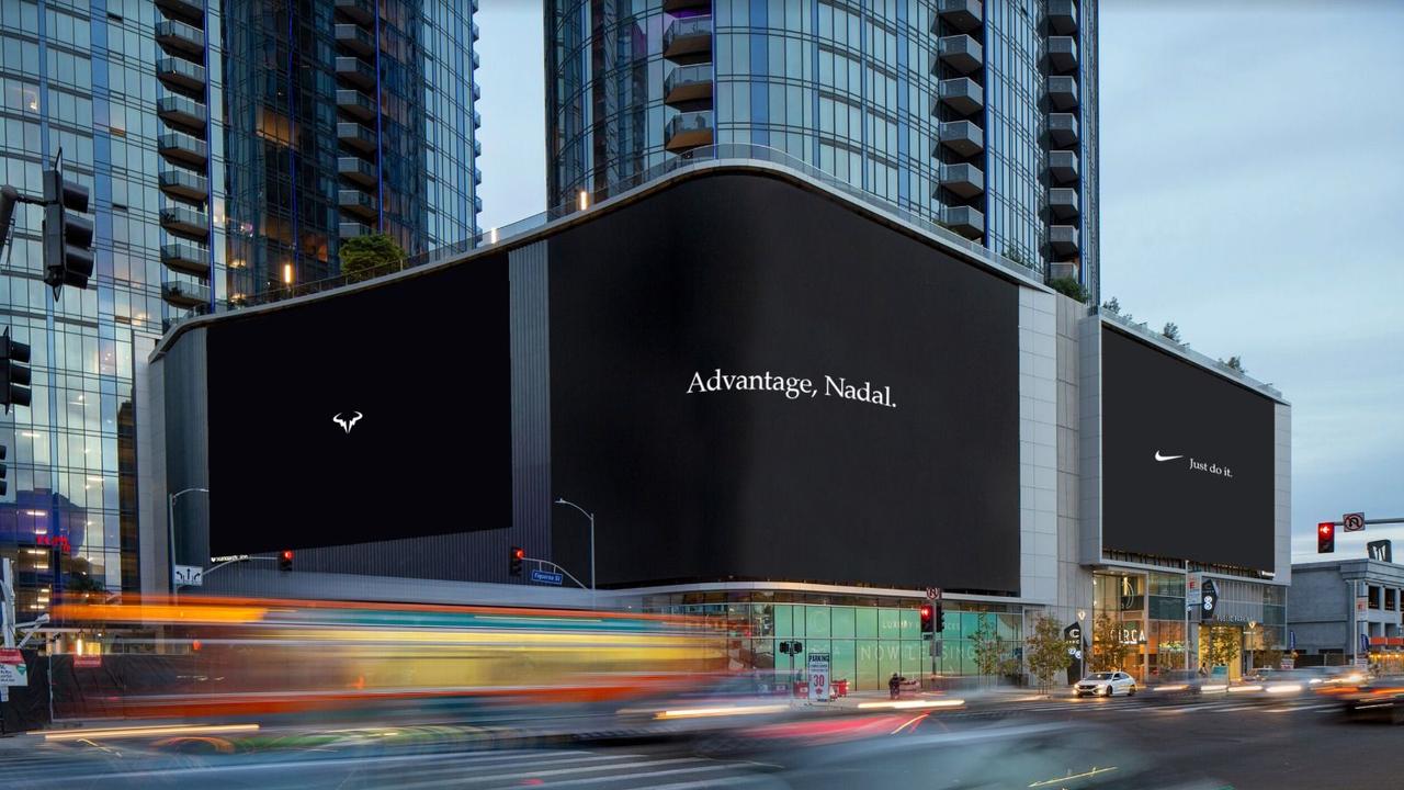 Nike's billboard in Los Angeles. Photo: Reddit, via Nike.