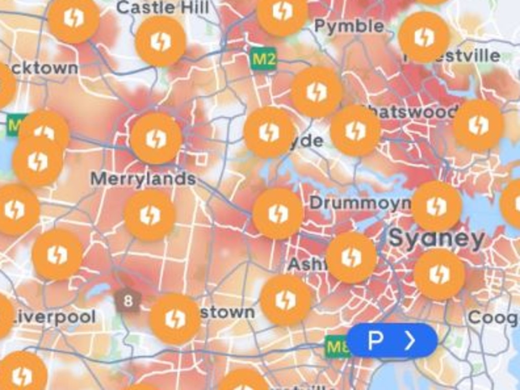 Uber prices surged across the city as trains shut down.