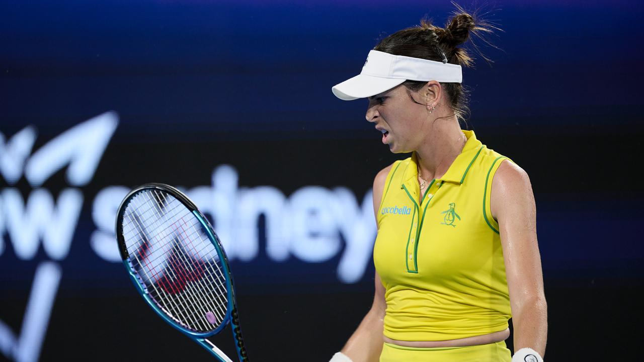 So close but so far for Tomljanovic. Photo by Brett Hemmings/Getty Images