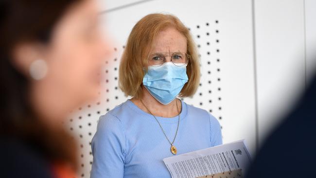 Queensland Chief Health Officer Dr Jeannette Young. Picture: NCA NewsWire / Dan Peled