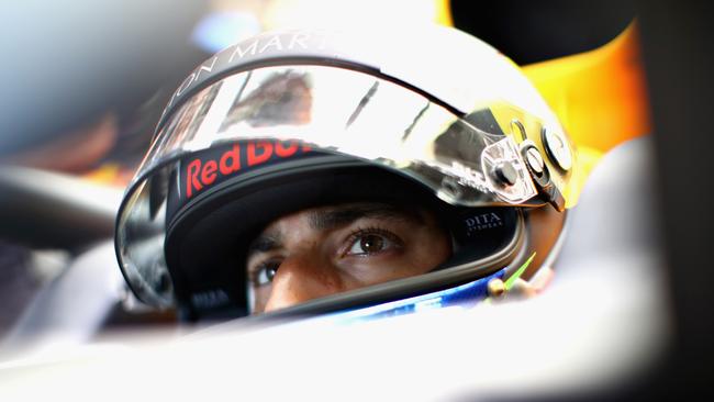 Daniel Ricciardo of Australia and Red Bull Racing continued his strong form. Pic: Getty.