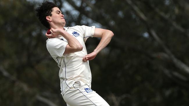 Sean McNicholl in action for Greenvale. Picture: Hamish Blair