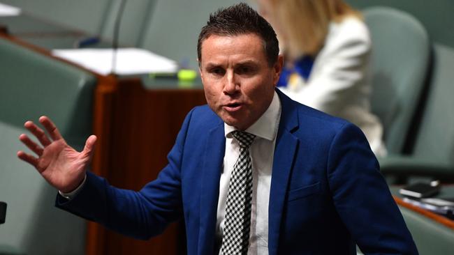 Liberal Member for Bowman Andrew Laming. (AAP Image/Mick Tsikas)