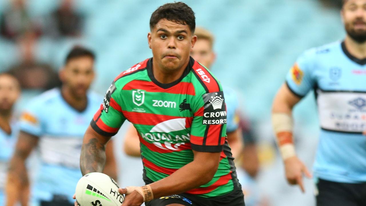 Latrell Mitchell was one of four South Sydney players sent for testing.