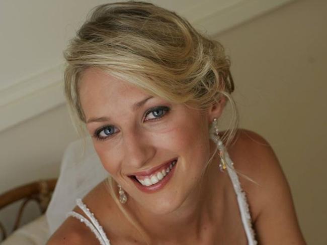 Annabelle Deall, pictured on her wedding day, was tragically killed on August 6 when she was mowed down during a night out with friends in Terrigal.