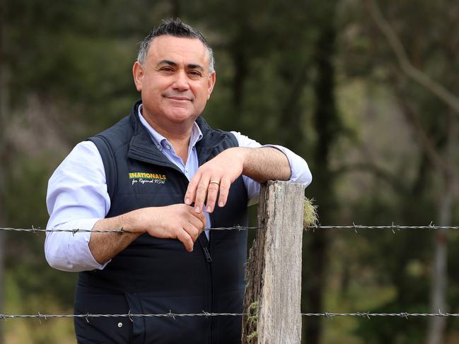 Deputy Premier John Barilaro wants the state government to act quickly on recommendations from the Bushfire Inquiry. Picture: Nathan Edwards