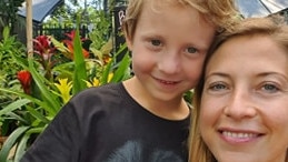 Kristen Rae and her son Noah. Kristen is looking to launch a Montessori home schooling Co-Op in Byron Bay.