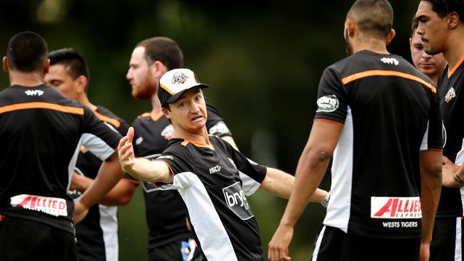 Wests Tigers coach Jason Taylor says he feels “completely supported” by the club board.