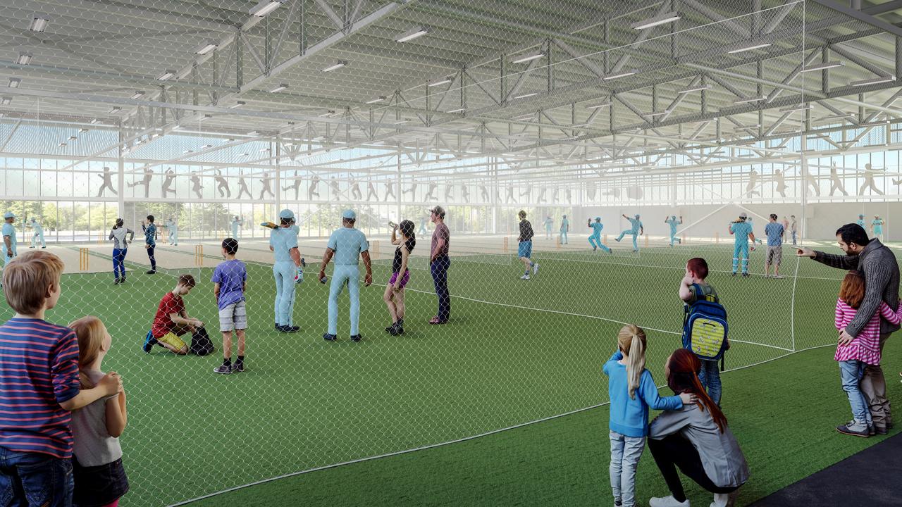 The new NSW Cricket centre in Sydney.