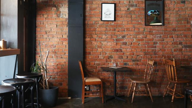 Interior view of one of the rooms at Grinners Dive Bar in North Hobart. Picture: NIKKI DAVIS-JONES