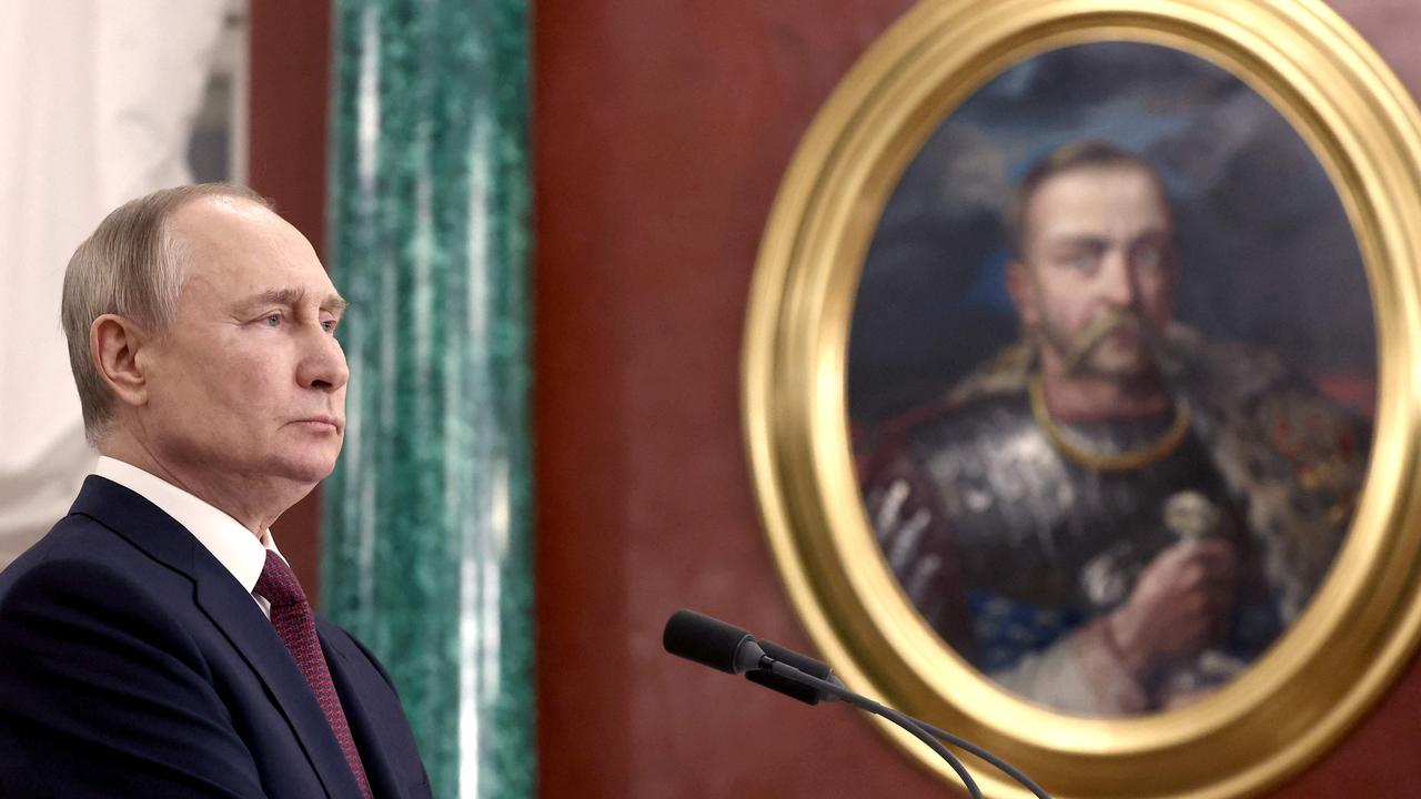 Rumours about Mr Putin’s allegedly degrading health have been widespread. Picture: Valery Sharifulin/ Sputnik/ AFP