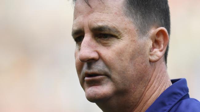 There are many questions to be asked about the hush money paid to Ross Lyon’s accuser. Picture: AAP Image/Julian Smith