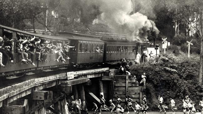 Puffing Billy in 1986.