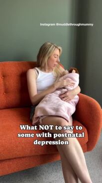 What not to say to a mum with postpartum depression