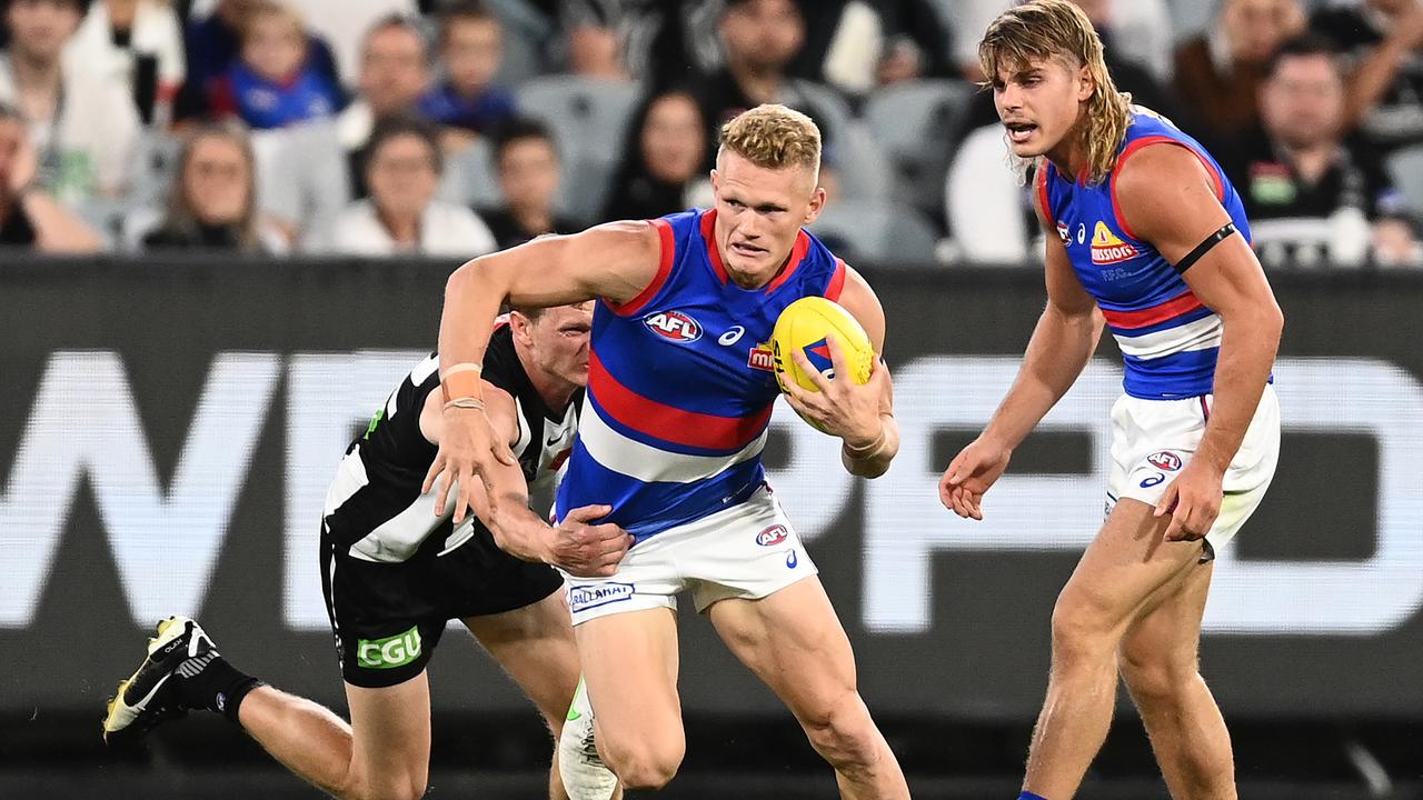 Adam Treloar could be sidelined for the rest of the season. Picture: Getty Images