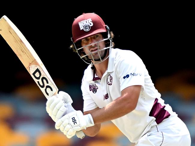 Joe Burns has had a productive summer for Queensland. Picture: Bradley Kanaris/Getty Images