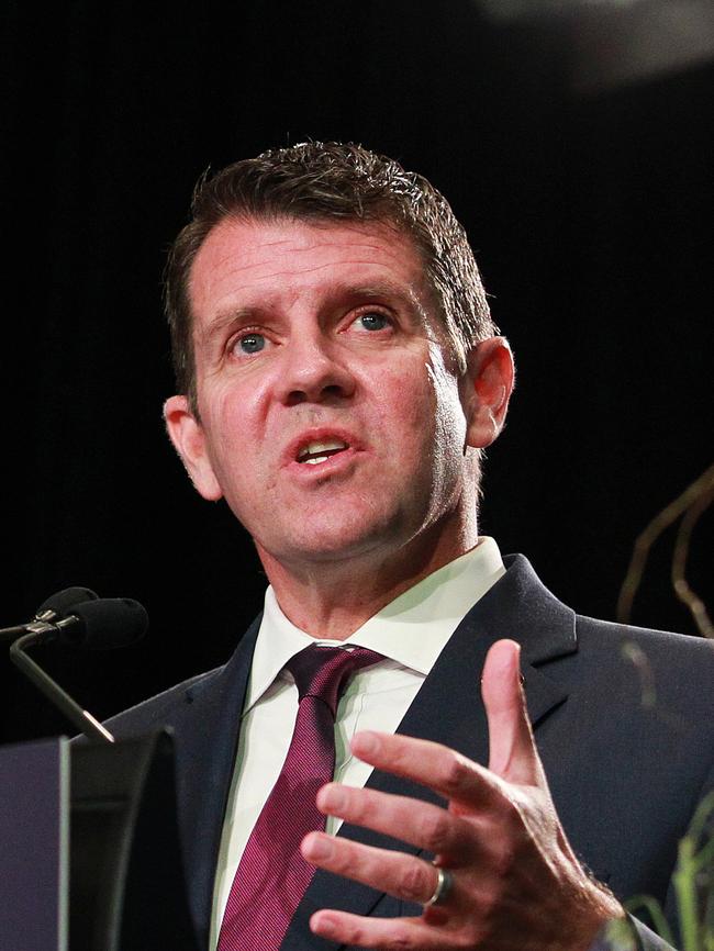 NSW Premier Mike Baird. Picture: Claudia Baxter