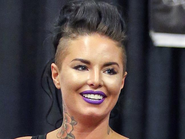 Pornstar Christy Mack. 