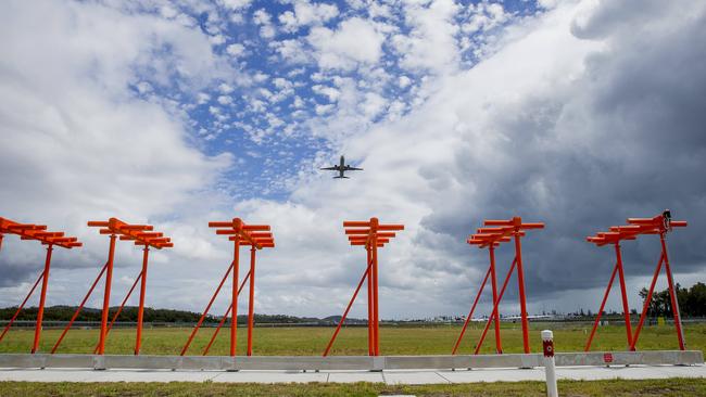 The Instrument Landing System (ILS) has been officially switched on at the Gold Coast Airport. Picture: Jerad Williams