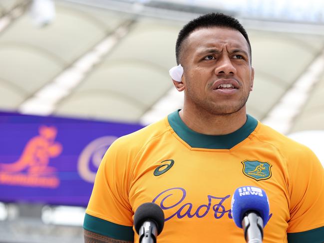 Allan Alaalatoa says the Wallabies need to be technically better in the scrum. Picture: Getty Images