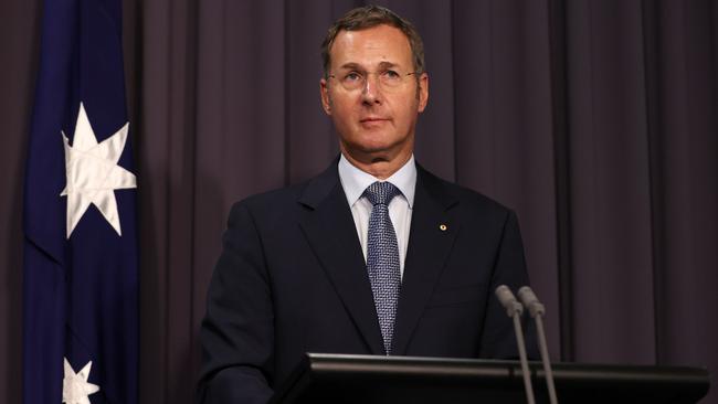 Deputy chief medical officer Michael Kidd at Parliament House in Canberra on Thursday. Picture: NCA NewsWire / Gary Ramage