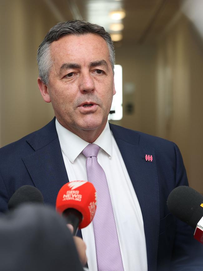 Gippsland MP Darren Chester is in favour of a quick resolution to his party’s fallout with the Liberals. Picture: NCA NewsWire / Gary Ramage