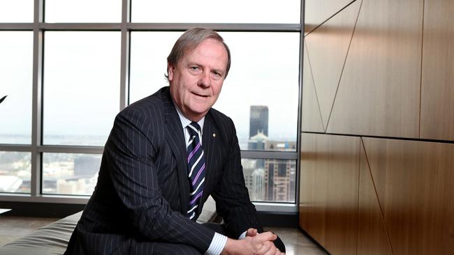 Future Fund chairman Peter Costello. (David Geraghty/The Australian)