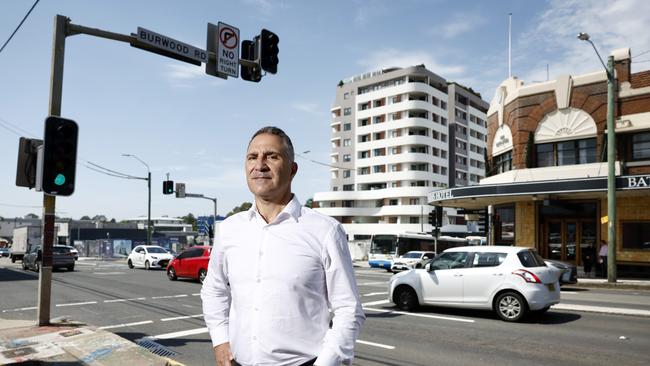 Burwood Mayor John Faker. Picture: Richard Dobson