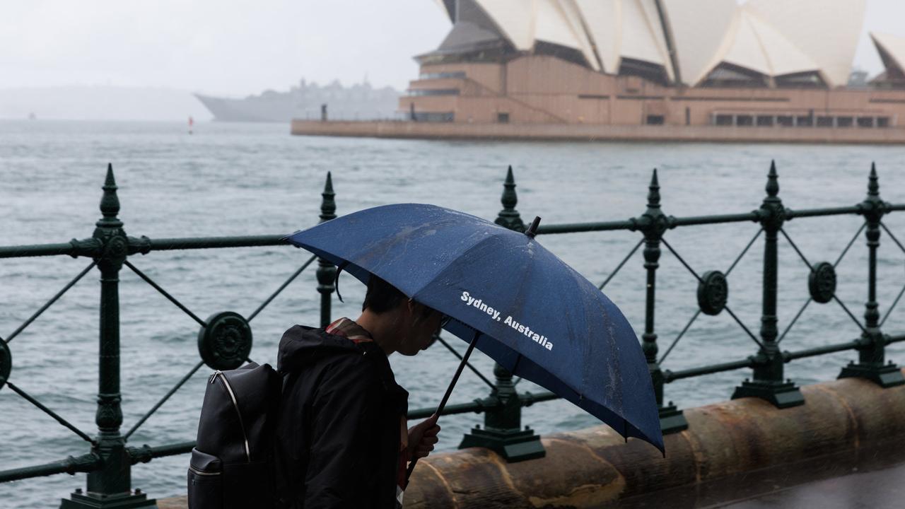 Sydney is facing a wet weather streak of almost two weeks. Picture: NCA NewsWire / David Swift