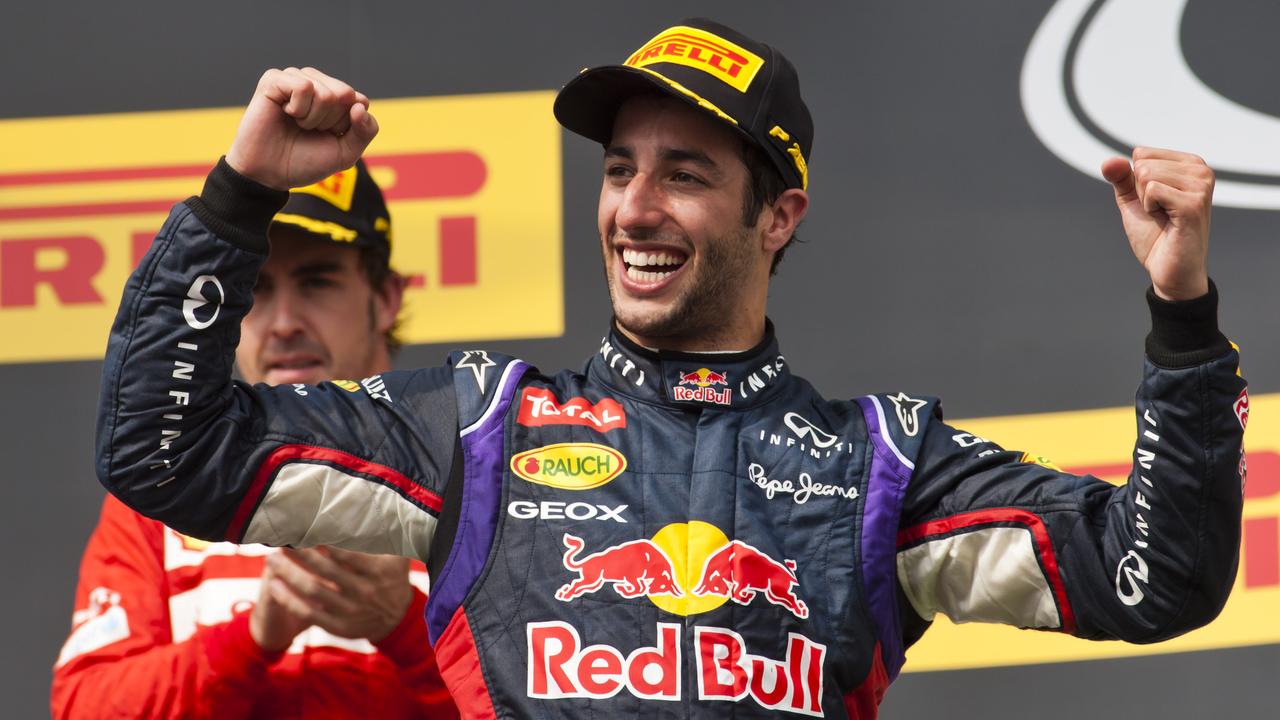 Daniel Ricciardo leaving Red Bull final race for Red Bull, 100th Grand