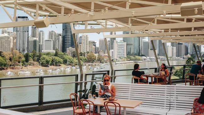 The river view from Joey's in Kangaroo Point.